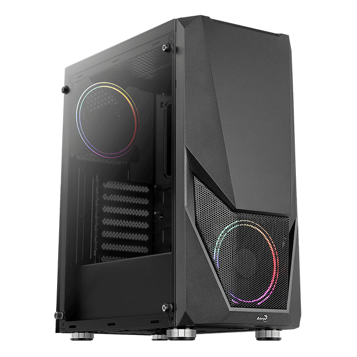 AeroCool Zauron boîtier PC moyen tour noir