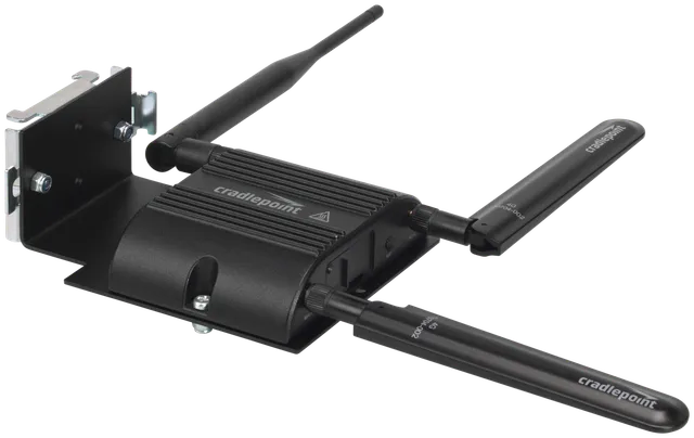 RACKMOUNT.it Cradlepoint Industrial RM-CR-D2 support rail DIN IBR200