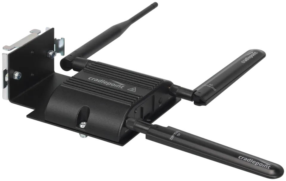 RACKMOUNT.it Cradlepoint Industrial RM-CR-D2 support rail DIN IBR200