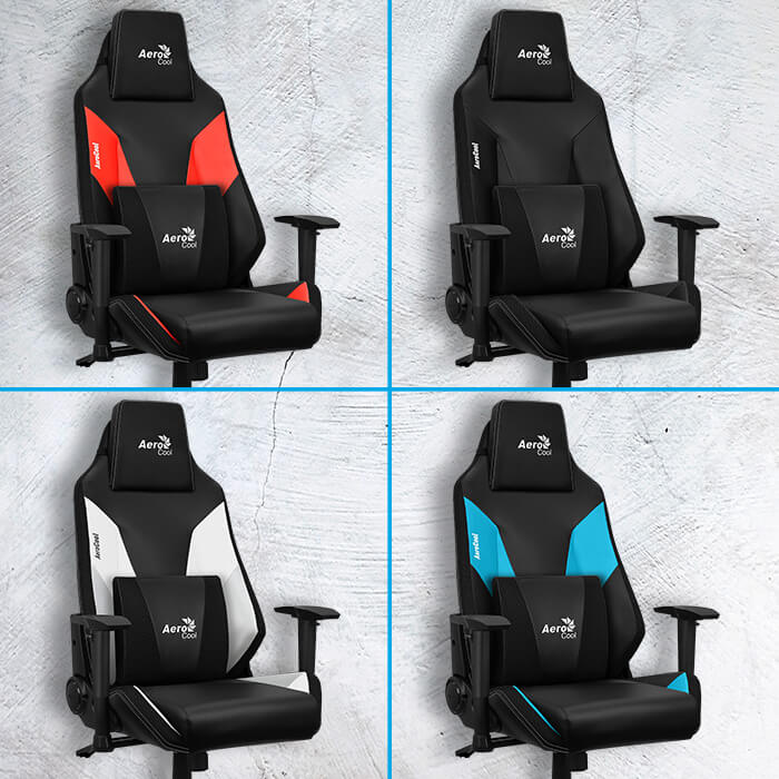 AeroCool Admiral chaise gaming ergonomique inclinable