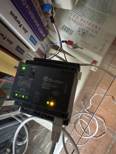 Arduino Opta Lite automate micro PLC Ethernet USB-C