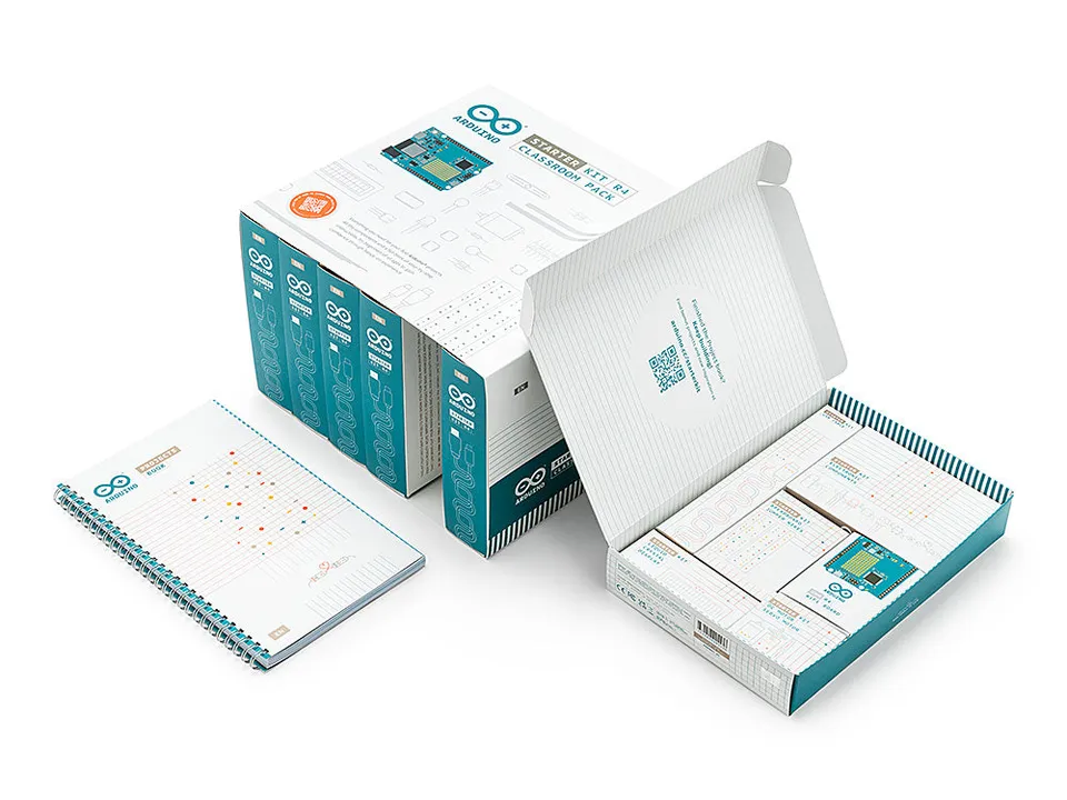 Arduino Starter Kit R4 Classroom Pack 6 kits UNO