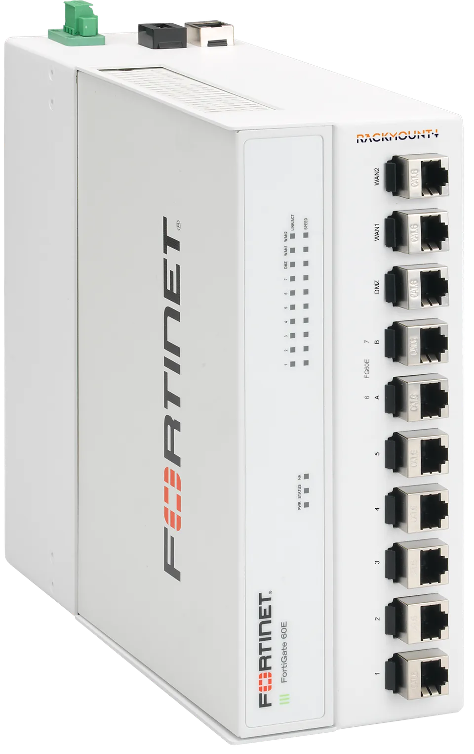 RACKMOUNT.it Fortinet Industrial RM-FR-D10B kit rail DIN 24V
