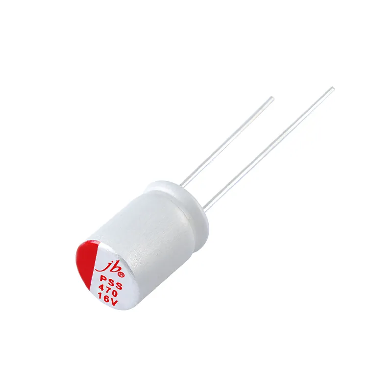 JB Capacitors PSS condensateur polymère aluminium radial faible ESR