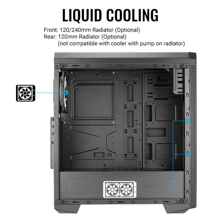 AeroCool Genesis ARGB boîtier PC ARGB