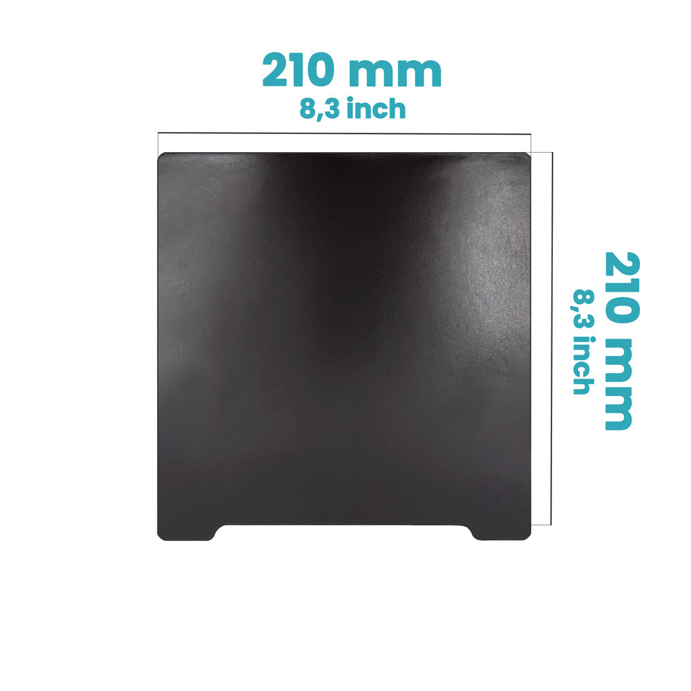 Zimple Ziflex Base Magnétique High Temp 210x210 mm