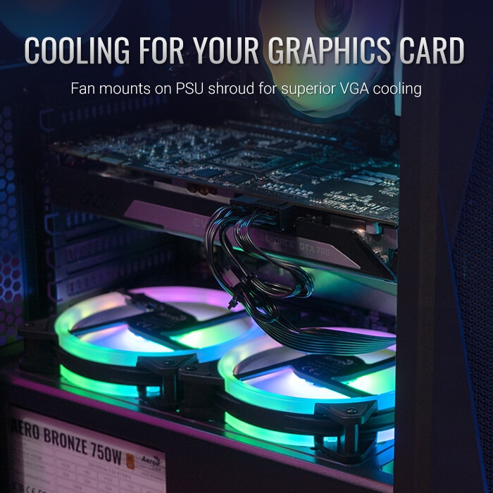 AeroCool Falcon ARGB boîtier PC moyen tour
