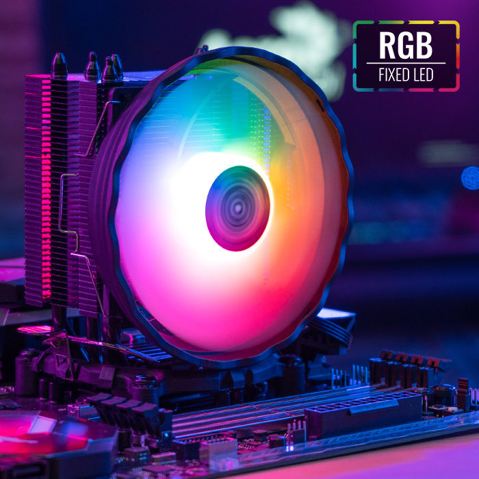 AeroCool Rave 4 FRGB boitier PC moyen tour vitré