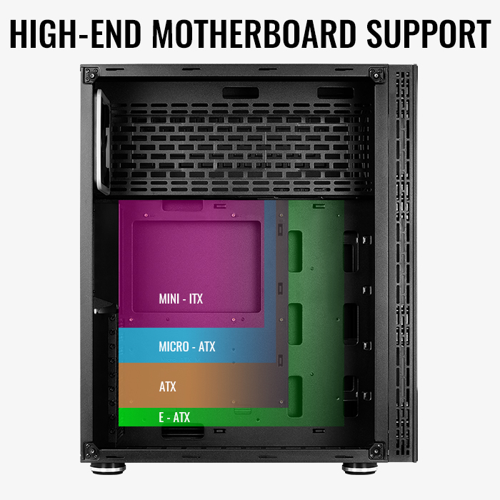 AeroCool Tor Pro tour boîtier PC ARGB verre trempé E-ATX