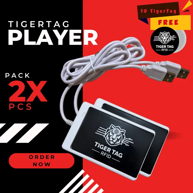 Zimple TigerTag Player bundle 2pcs lecteur NFC USB filament