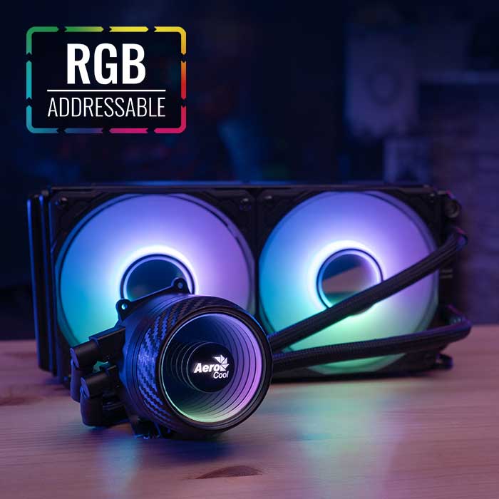 AeroCool Mirage L240 kit watercooling 240 mm RGB