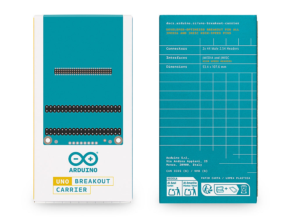 Arduino UNO Breakout Carrier carte d'extension pour UNO Q