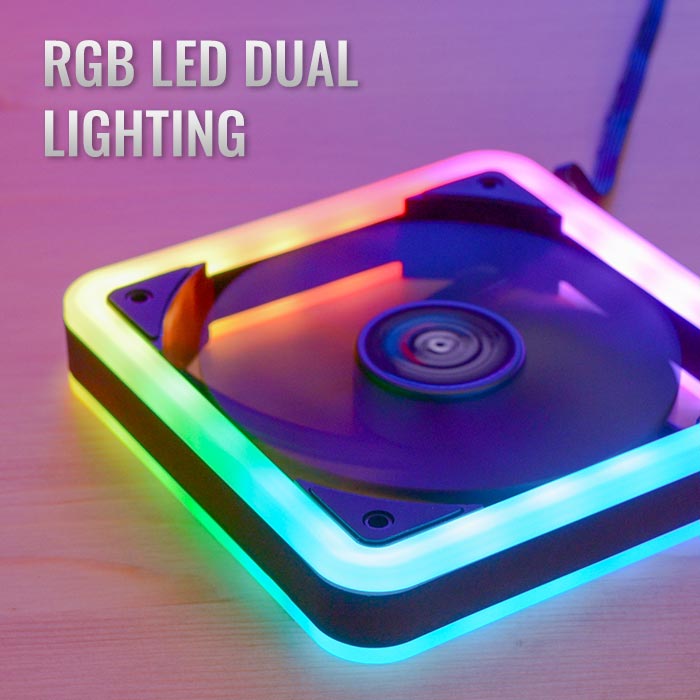 AeroCool Edge 14 ventilateur boîtier 140mm ARGB