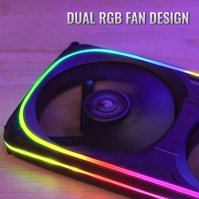 AeroCool Astro 24 ventilateur PC 24 cm ARGB