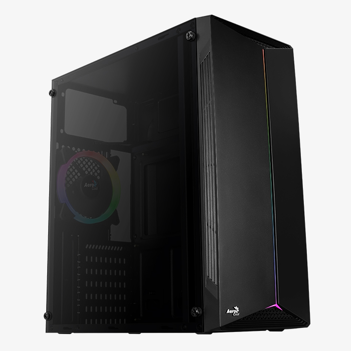 AeroCool Split boîtier PC verre trempé RGB