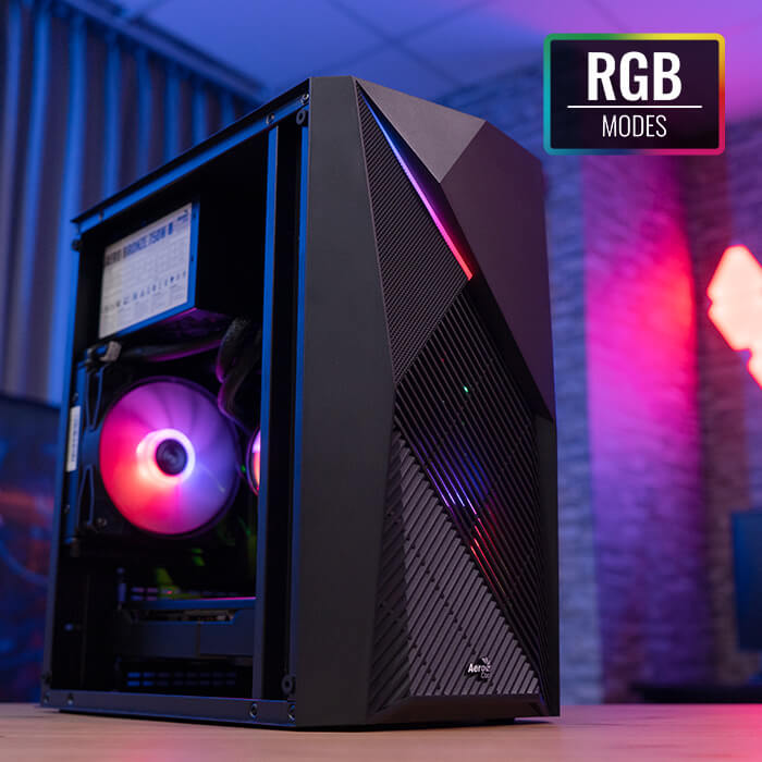 AeroCool Raider Mini boîtier PC mini tour compact noir