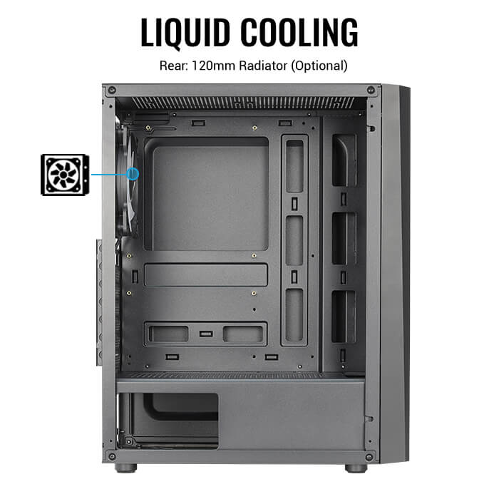 AeroCool Delta Boitier PC Moyen Tour ATX