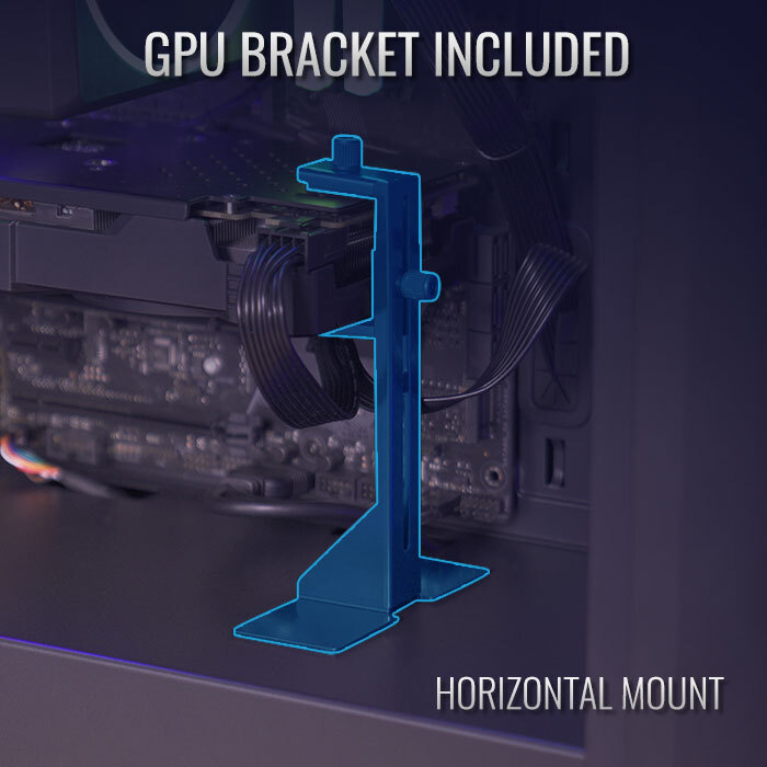 AeroCool Visor boîtier PC moyen tour verre trempé
