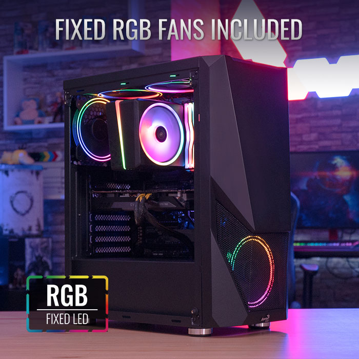 AeroCool Zauron boîtier PC moyen tour vitré