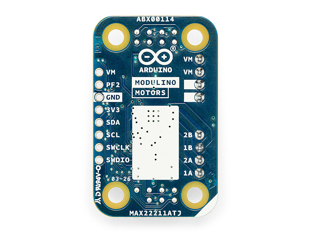 Arduino Modulino Motors contrôleur moteur DC Stepper