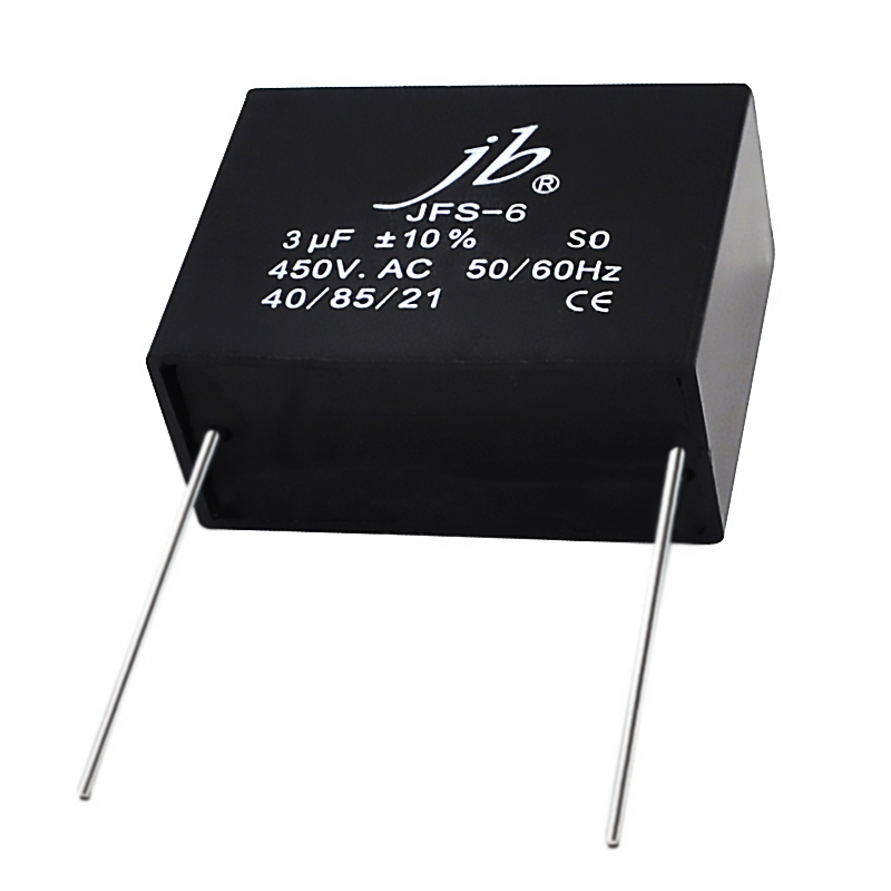 JB Capacitors JFS CBB61 condensateur moteur boîtier plastique