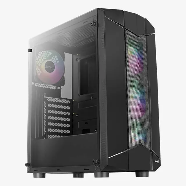 AeroCool Sentinel boîtier gamer ARGB 4 ventilateurs 120mm