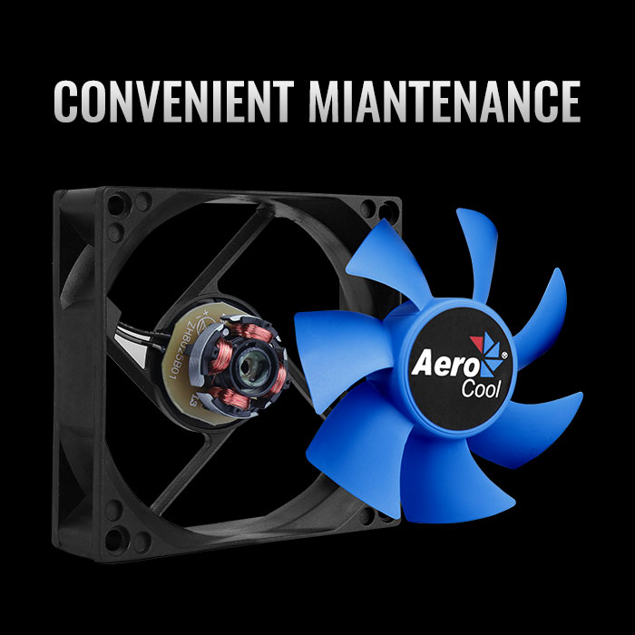 AeroCool Motion 8 ventilateur PC 80 mm 2000 tr/min