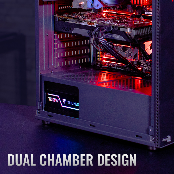 AeroCool Shard Tempered Glass boîtier PC RGB
