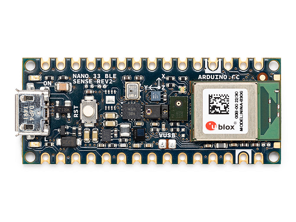 Arduino Nano 33 BLE Sense Rev2 carte développement IA Bluetooth
