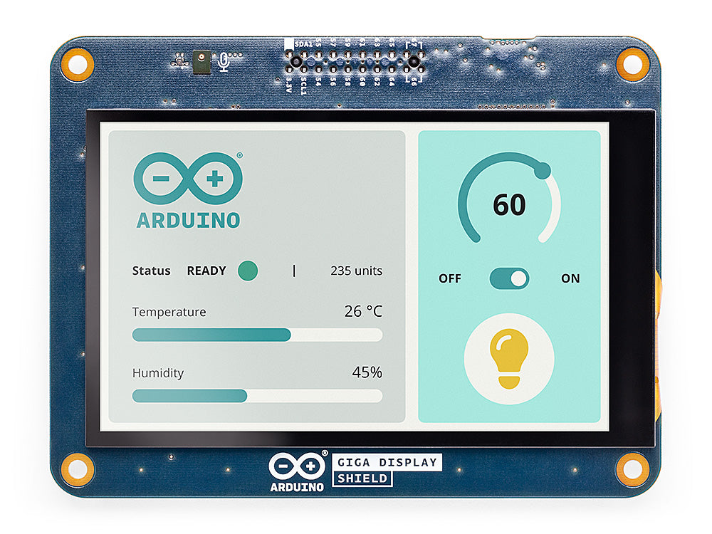 Arduino GIGA Display Shield écran tactile pour GIGA R1 WiFi