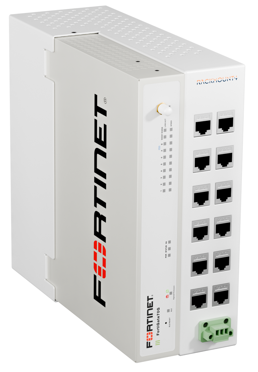 RACKMOUNT.it Fortinet RM-FR-D10 support DIN FortiGate 70F 60E/F