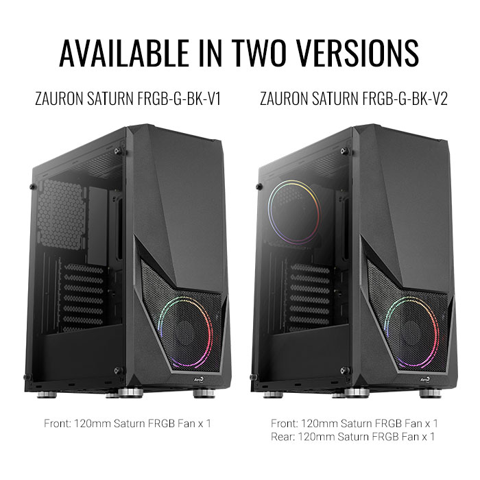 AeroCool Zauron boîtier PC moyen tour vitré