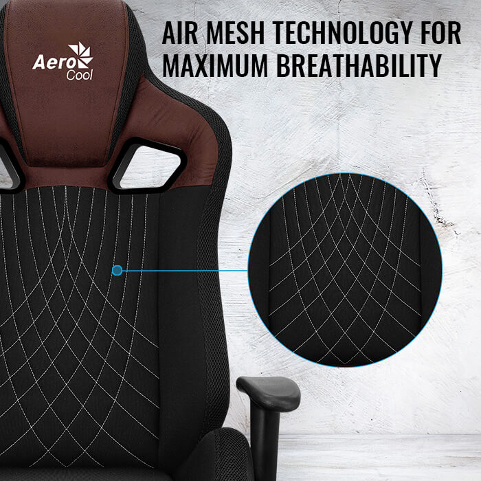 AeroCool Earl chaise gaming tissu 150 kg