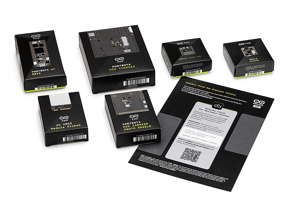 Arduino Kits Portenta Proto Kit VE kit prototypage IA
