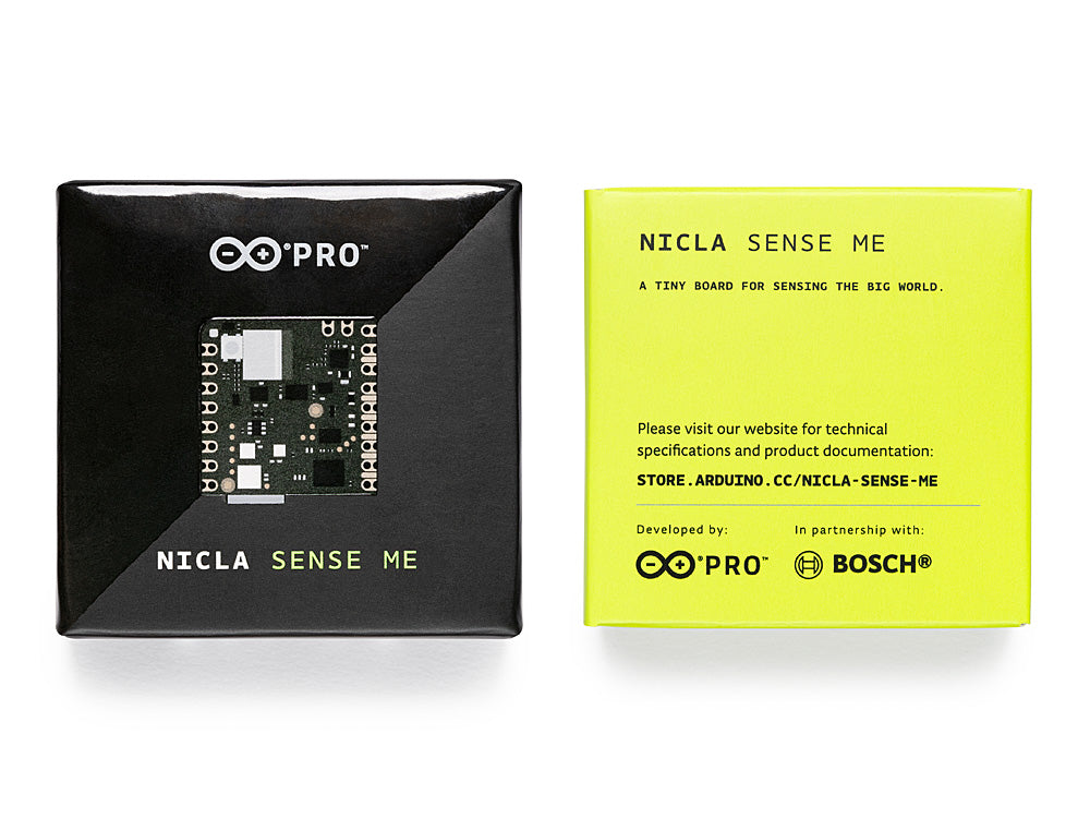 Arduino Nicla Sense ME carte capteurs Bosch AI