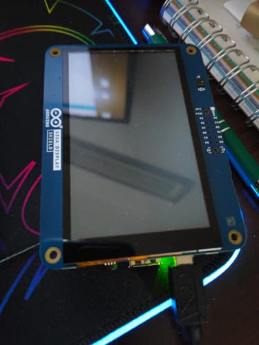 Arduino GIGA Display Bundle R1 WiFi écran tactile