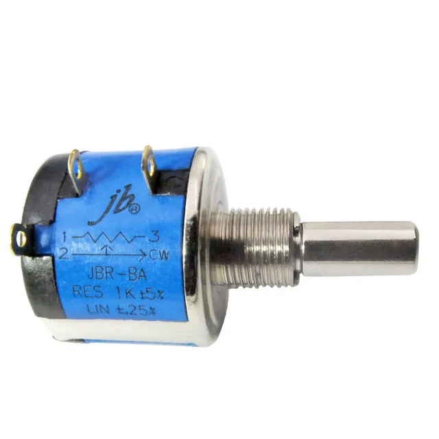 JB Capacitors JBR-BA potentiomètre bobiné précision