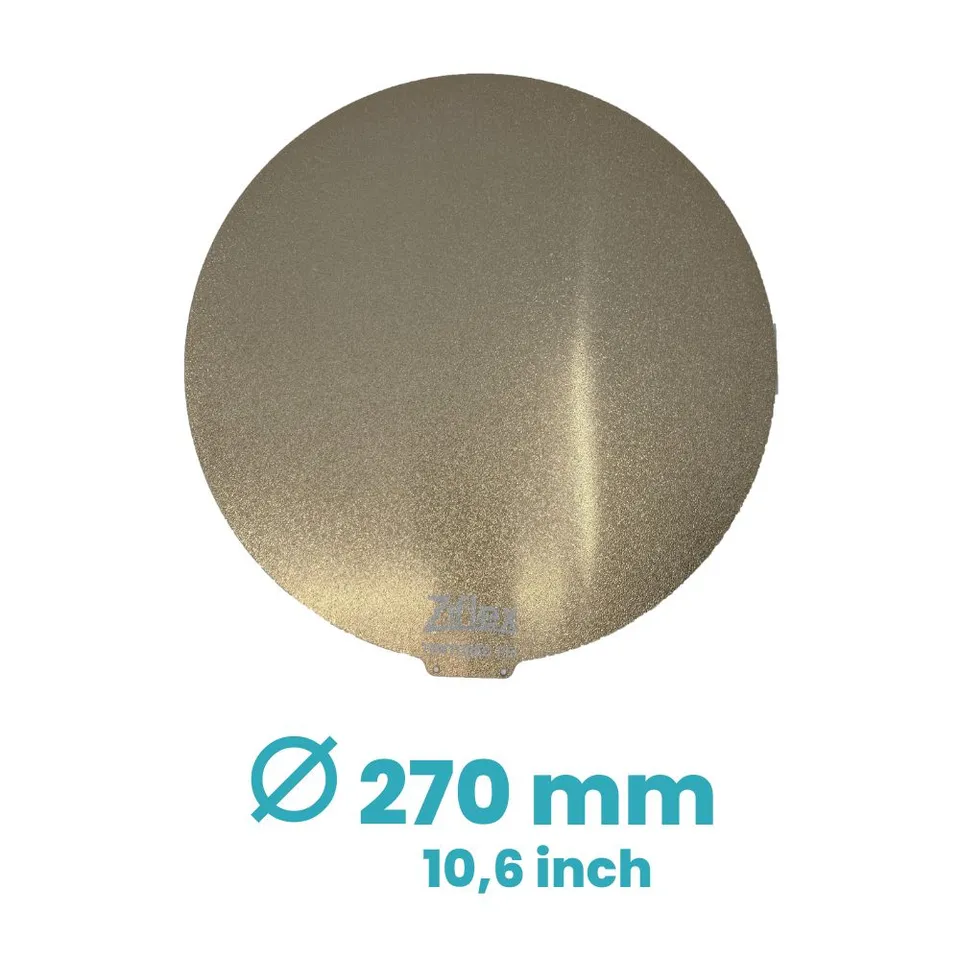 Ziflex Upper Surface PEI ronde 270 mm Super Racer T1