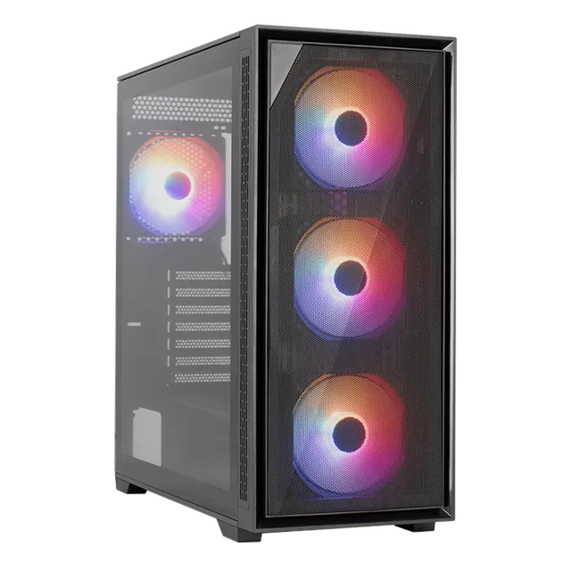 AeroCool Geoflow boîtier PC moyen tour airflow noir