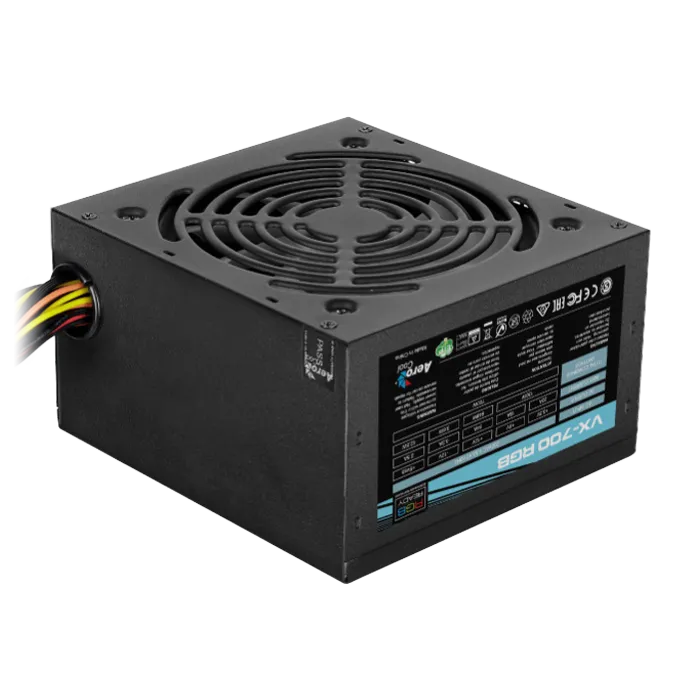 AeroCool VX-700 RGB bloc d'alimentation 700W ATX