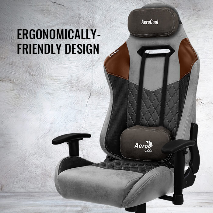 AeroCool Duke chaise gaming tissu respirant 150kg
