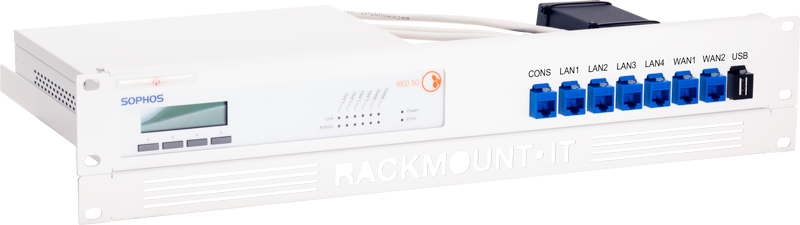 RACKMOUNT.it Sophos Standard RM-SR-T9 kit rack 19" RED 50