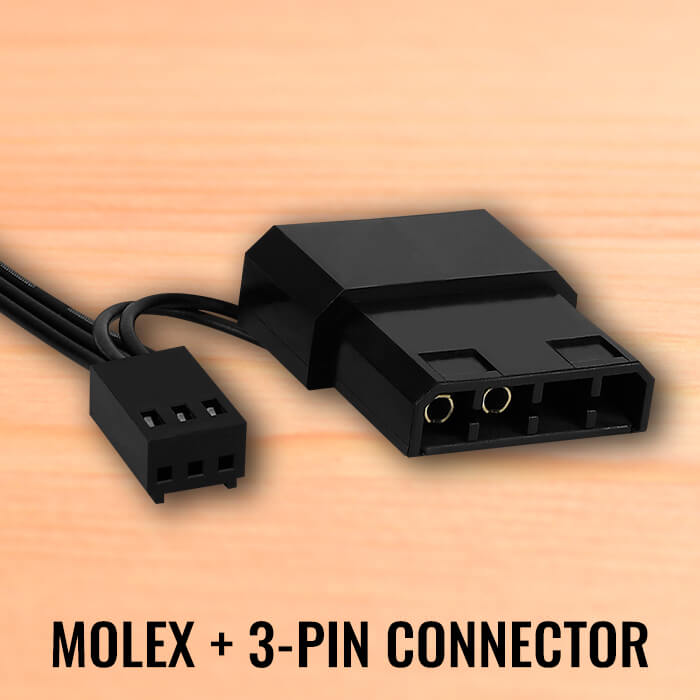 AeroCool Force 9 ventilateur 90mm Molex noir