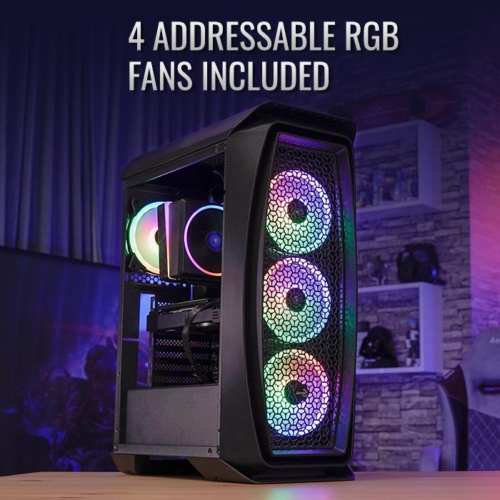 AeroCool Aero One Duo Boitier PC Moyen-Tour Gamer