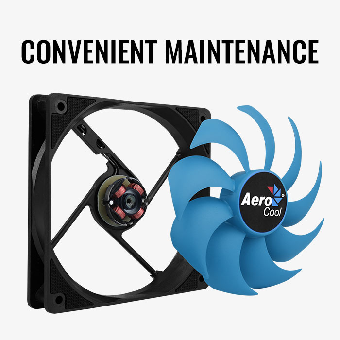 AeroCool Motion 12 Plus ventilateur PC 120mm 3-pin