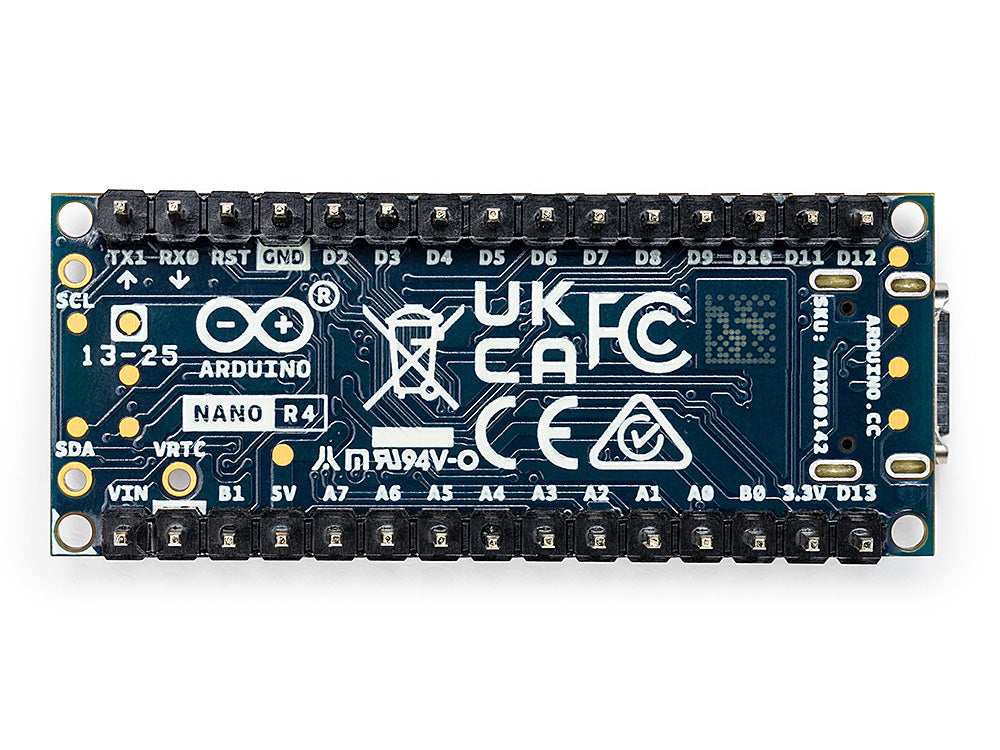 Arduino Nano R4 carte microcontrôleur avec headers