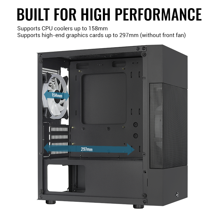 AeroCool Atomic Lite ventilateur PC boîtier