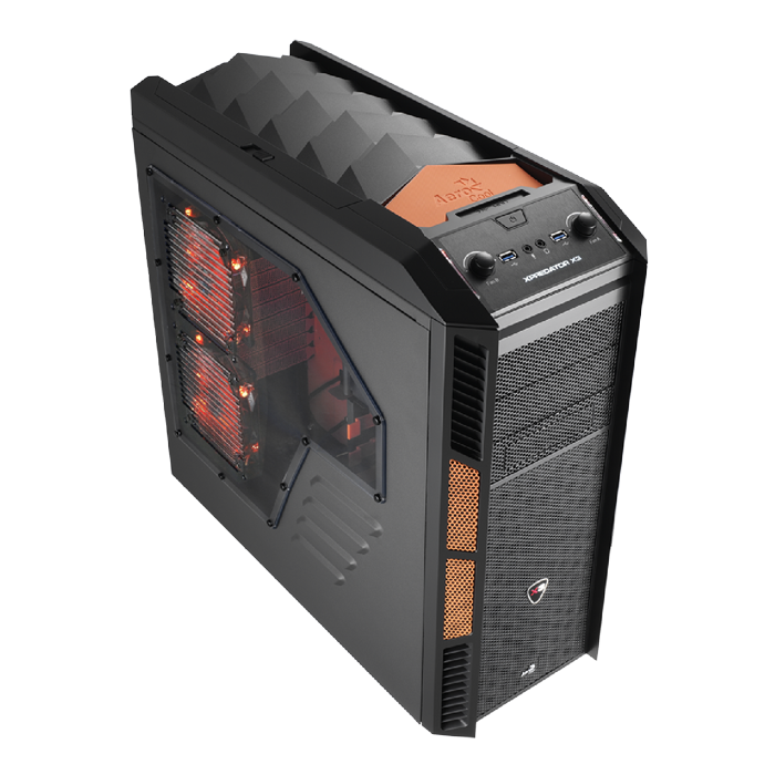 AeroCool XPredator X3 boîtier PC moyen tour noir