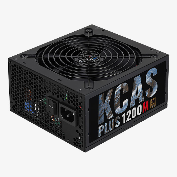AeroCool KCAS Plus 1200M alimentation 1200W semi-modulaire
