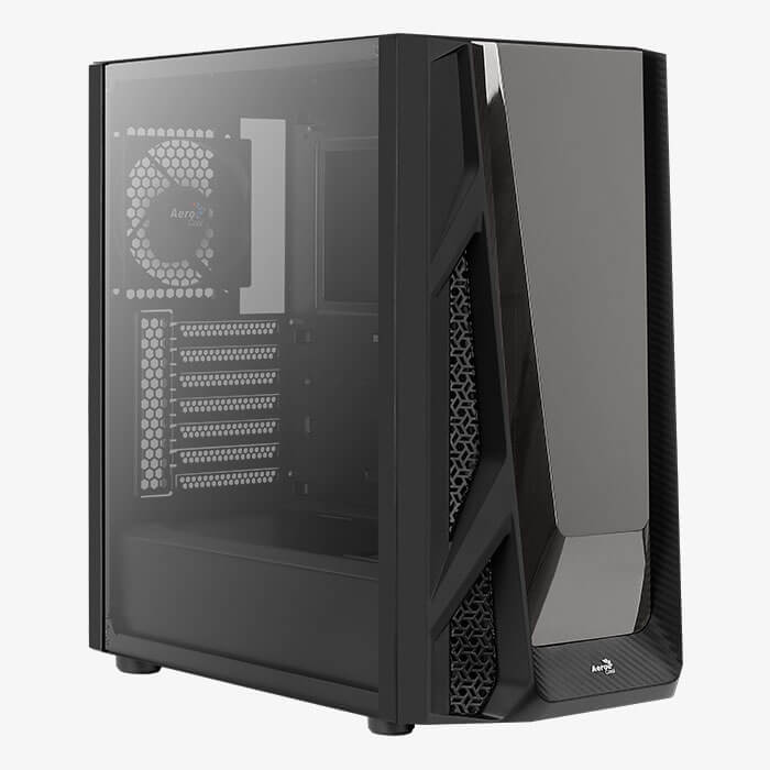 AeroCool NightHawk boitier PC moyen tour verre trempé
